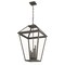 Z-Lite Talbot 4 Light Outdoor Chain Mount Ceiling Fixture, Oil Rubbed Bronze And Seedy 579CHXLX-ORB - alternate 3